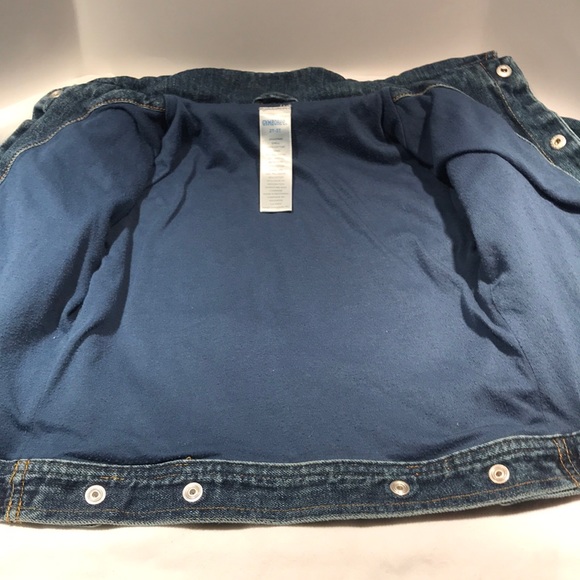 Gymboree, lined jean jacket , 2T - Picture 4 of 5
